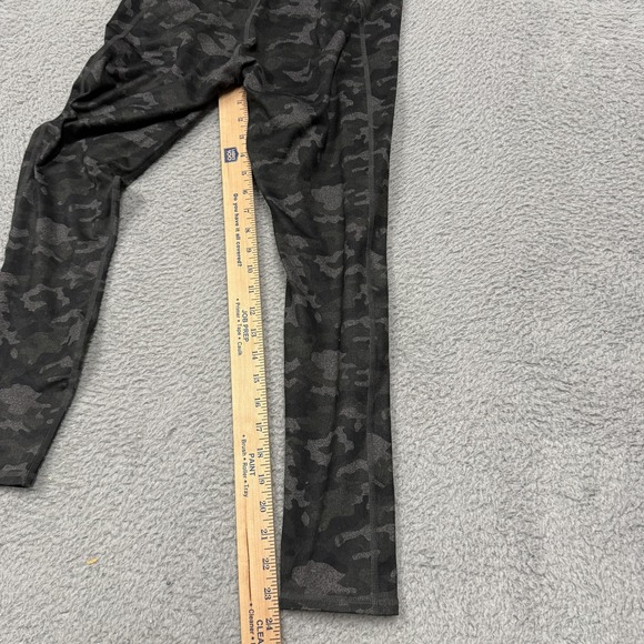 Fabletics Leggings Womens Small Black Gray Camo Powerhold High Waisted 7/8 Yoga - Picture 8 of 12